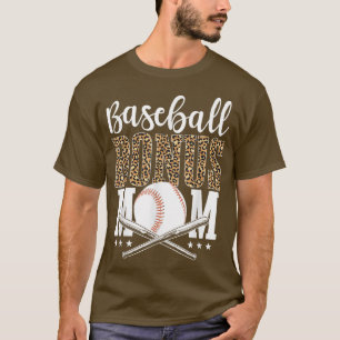 Camiseta Leopard Baseball Bonus: Día de la Madre Madre