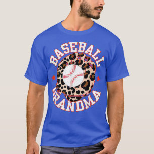 Camiseta Leopard Baseball Grandma Baseball 