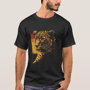 Camiseta Leopard Big Cat Wildlife Animal Lover Gift