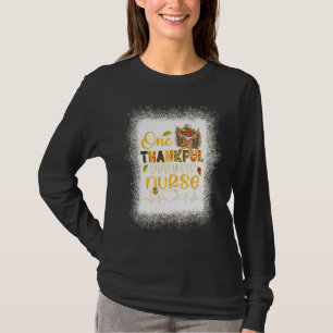 Camiseta Leopard Bleached A Una Enfermera De Diálisis Graci