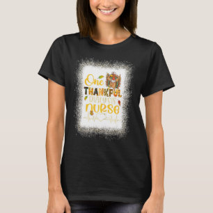 Camiseta Leopard Bleached A Una Enfermera De Diálisis Graci