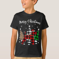 Leopard Buffalo Plaid Wire Fox Terrier Dog Christm