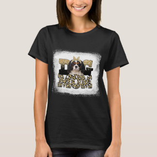 Camiseta Leopard Cavalier King Charles Spaniel madres mamar