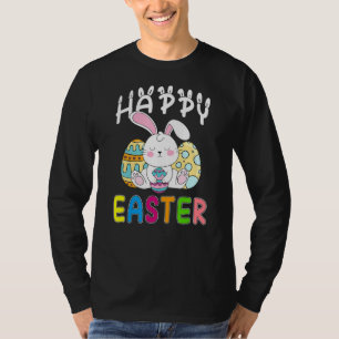 Camiseta Leopard Easter Bunny Rabbit Trio Cute Easter Day 5