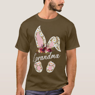 Camiseta Leopard Easter Grandma Bunny Mating Family Easte