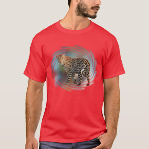 Camiseta Leopard Elegant Modern Color Template Basic