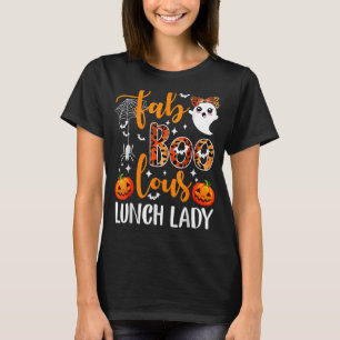 Camiseta Leopard Fab Boo Lous Lunch Profesor de Equipo Hall