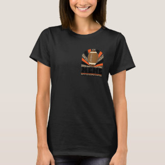 Camiseta Leopard Football Meme Life Pocket Game Day Vibes C