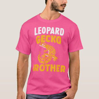 Camiseta Leopard Gecko Brother Lizard Reptile Lizards Leopa