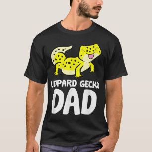 Camiseta Leopard Gecko Dad Lizard Reptile Padre Leopard Ge