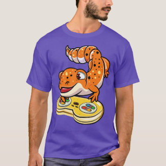 Camiseta Leopard Gecko Gamer