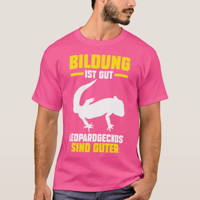 Camiseta Leopard Gecko Gecko (Anverso)