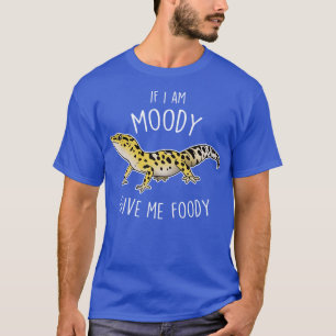 Camiseta Leopard Gecko Lizard Moody Foody