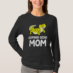 Camiseta Leopard Gecko Mom Lizard Reptile Mother Leopard Ge