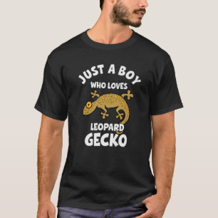 Camiseta Leopard Gecko solo un niño Kawaii Lizard y R