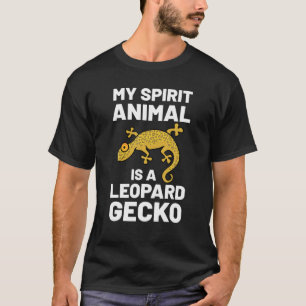 Camiseta Leopard Gecko Spirit Animal Vintage Kawaii Lizard