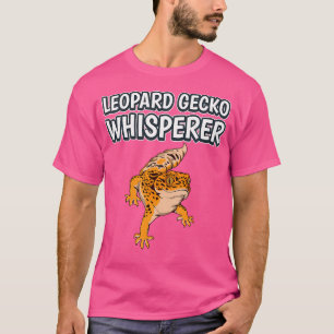 Camiseta Leopard Gecko Whisperer Gracioso Reptile Cita Leop