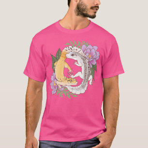 Camiseta Leopard Geckos Y Peony