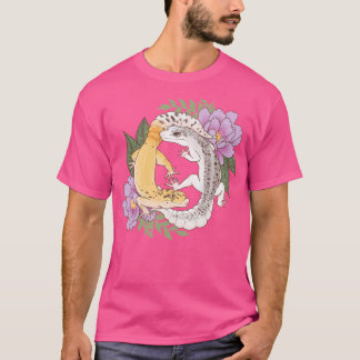 Camiseta Leopard Geckos Y Peony