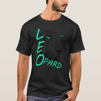 Camiseta Leopard Head Leopard Big Cat Premium