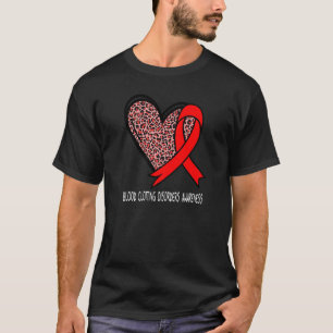 Camiseta Leopard Heart Clood Trastornos de la Conciencia
