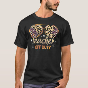 Camiseta Leopard Imprimir gafas de sol maestro fuera de ser