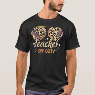 Camiseta Leopard Imprimir gafas de sol maestro fuera de ser