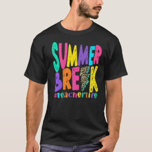 Camiseta Leopard Lightning, profesor de vacaciones de veran