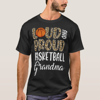 Camiseta Leopard Loud Orgullosa Fama de Abuela Americana de
