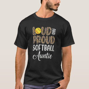 Camiseta Leopard Loud Orgullosa Familia Americana de Tía de
