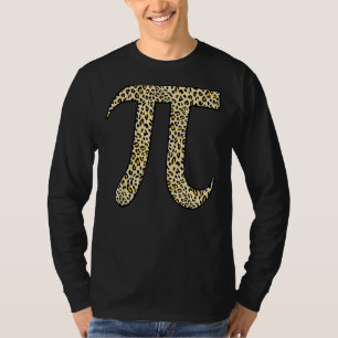 Camiseta Leopard Pi Symbol National Pi Day