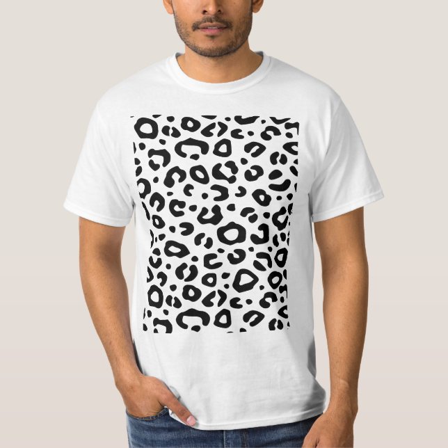 Camiseta Leopard Print Design (Anverso)