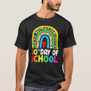 Camiseta Leopard Rainbow 100 días de clases