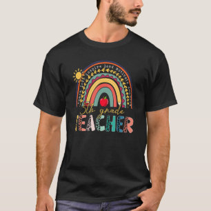 Camiseta Leopard Rainbow 5th Grade Teacher Welcome Back To 