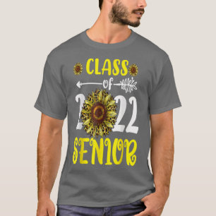 Camiseta Leopard Sunflower Class De Graduación Superior De