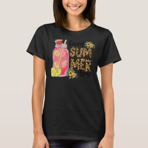Camiseta Leopard Sweet Summer Time I Love Summer Beach Vac