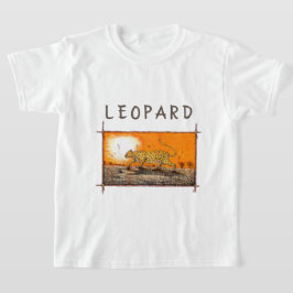 Camiseta Leopardo africano