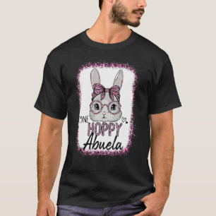 Camiseta Leopardo blanqueado Gafas De Sol Rosa Bunny One Ho