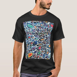 Camiseta Leopardo colorido: Impresión vibrante de texturas