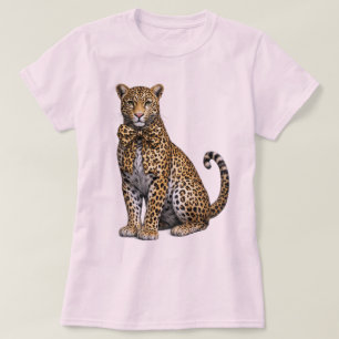 Camiseta Leopardo Coqueto con Lazo – Estética Femenina Pers