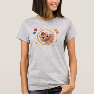 Camiseta Leopardo Curioso Kawaii Animal de Safari Lindo