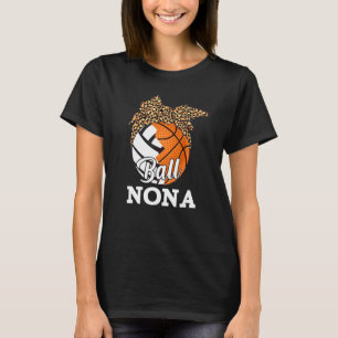 Camiseta Leopardo de baloncesto de voleibol Ball Nona