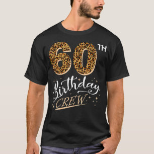 Camiseta Leopardo de cumpleaños de 60 años de edad Imprimir