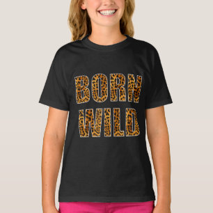 Camiseta Leopardo de la impresión de animales de león de ti