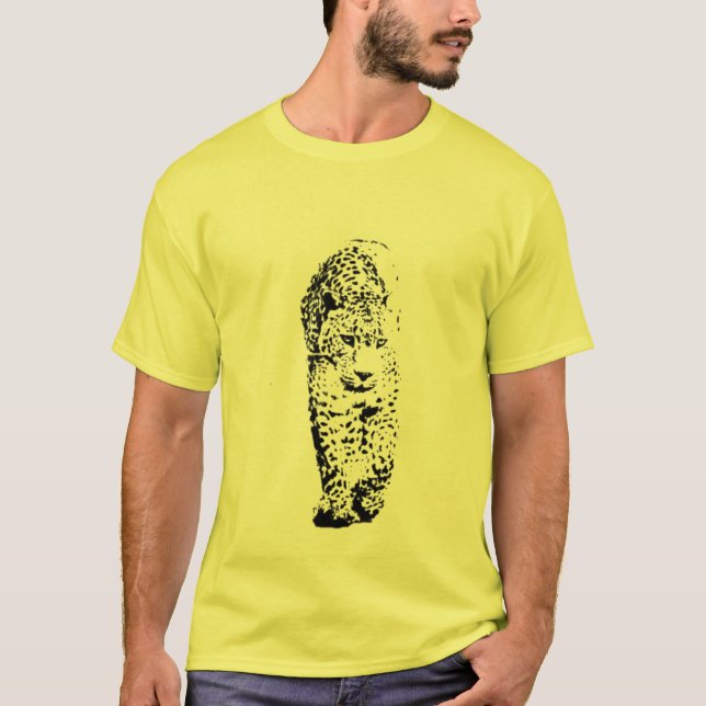 Camiseta Leopardo de la plantilla (Anverso)