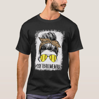 Camiseta Leopardo de la vida de Memaw de Softball