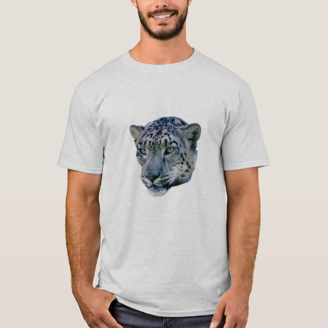 Camiseta Leopardo de las nieves (Anverso)