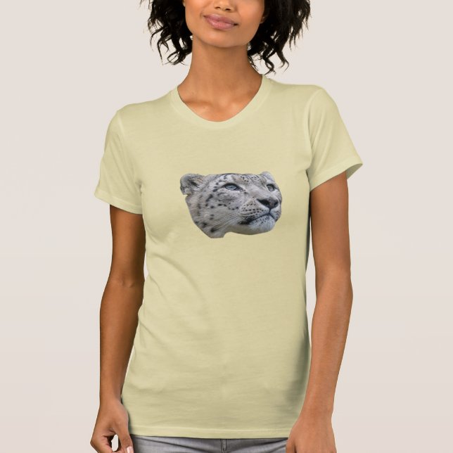 Camiseta Leopardo de las nieves (Anverso)