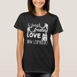 Camiseta Leopardo de las Nieves Leopardo de las Nieves Blan