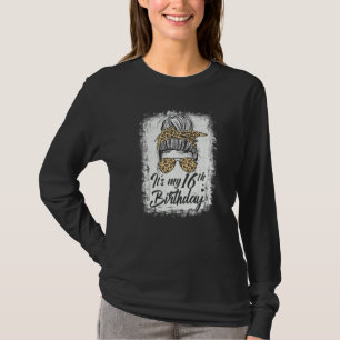 Camiseta Leopardo de los bollos de 16 años es mi cumpleaños
